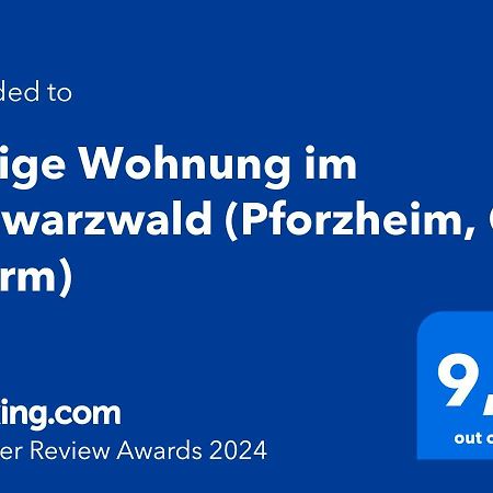 Ruhige Wohnung Im Schwarzwald Pforzheim Ngoại thất bức ảnh
